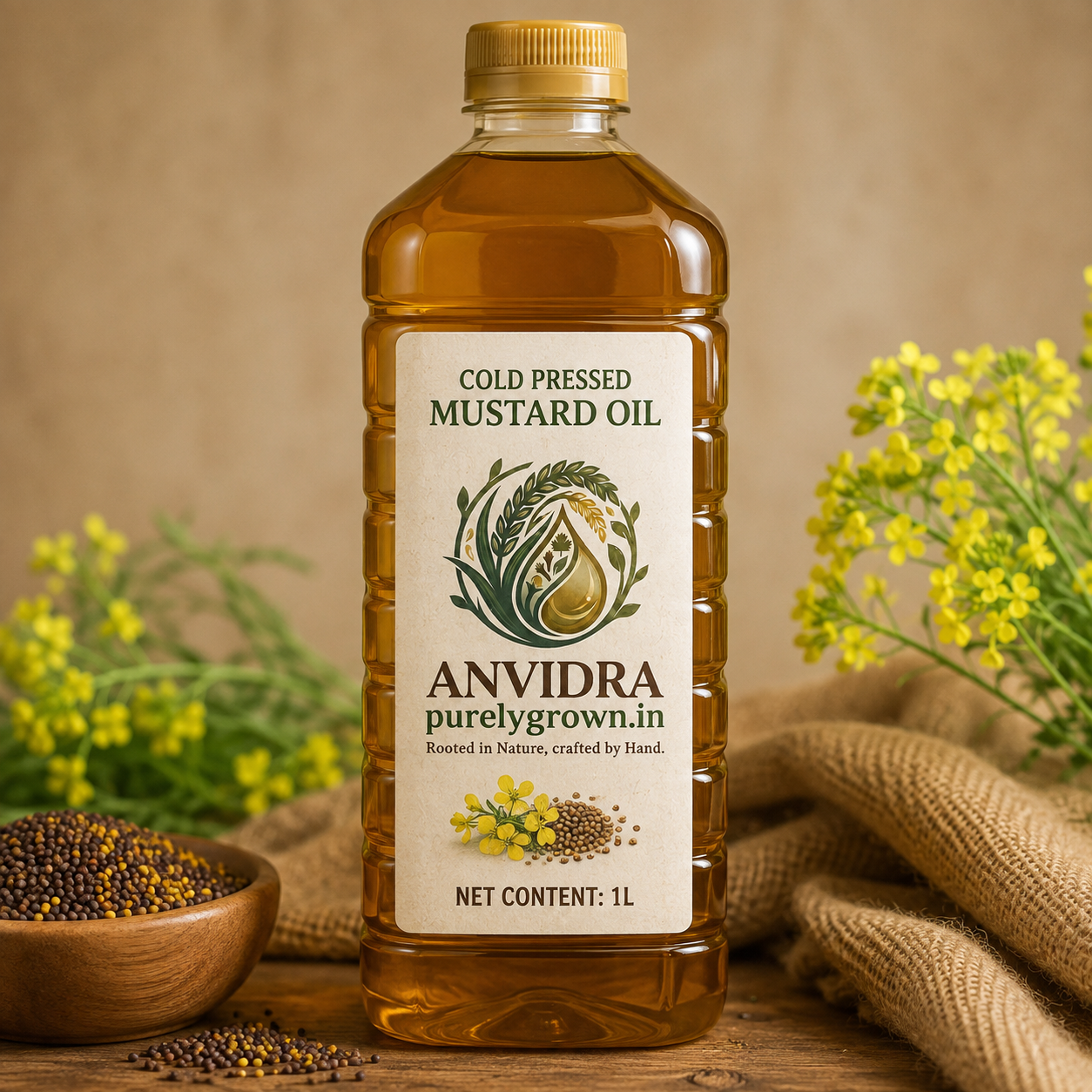 Musturd Cold Pressed Oil
